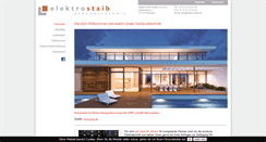 Desktop Screenshot of elektro-staib.de